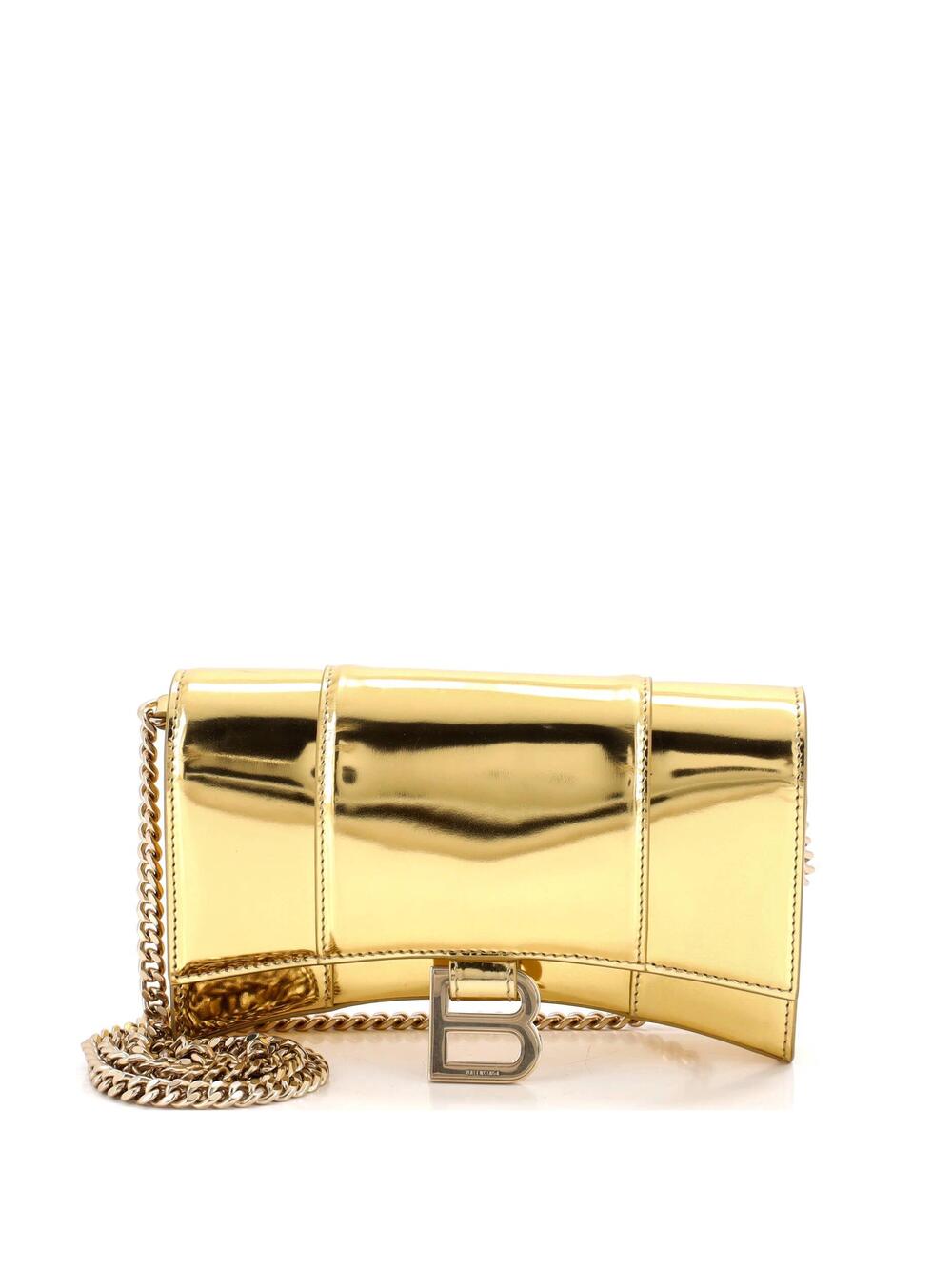 Balenciaga Hourglass Chain Wallet #343673B12B